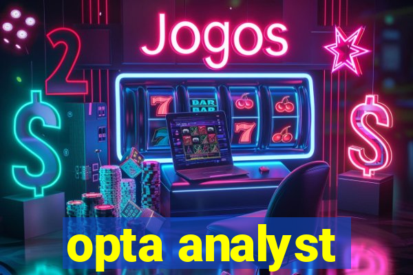 opta analyst